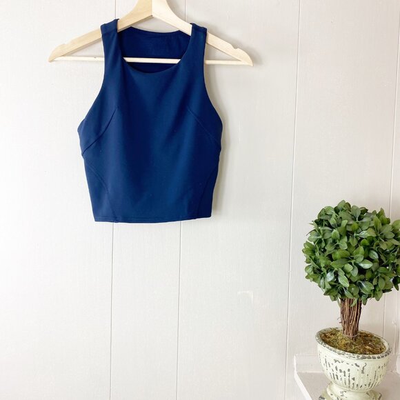 lululemon athletica Tops - Lululemon Invigorate Training Tank Top Night Sea Size 6